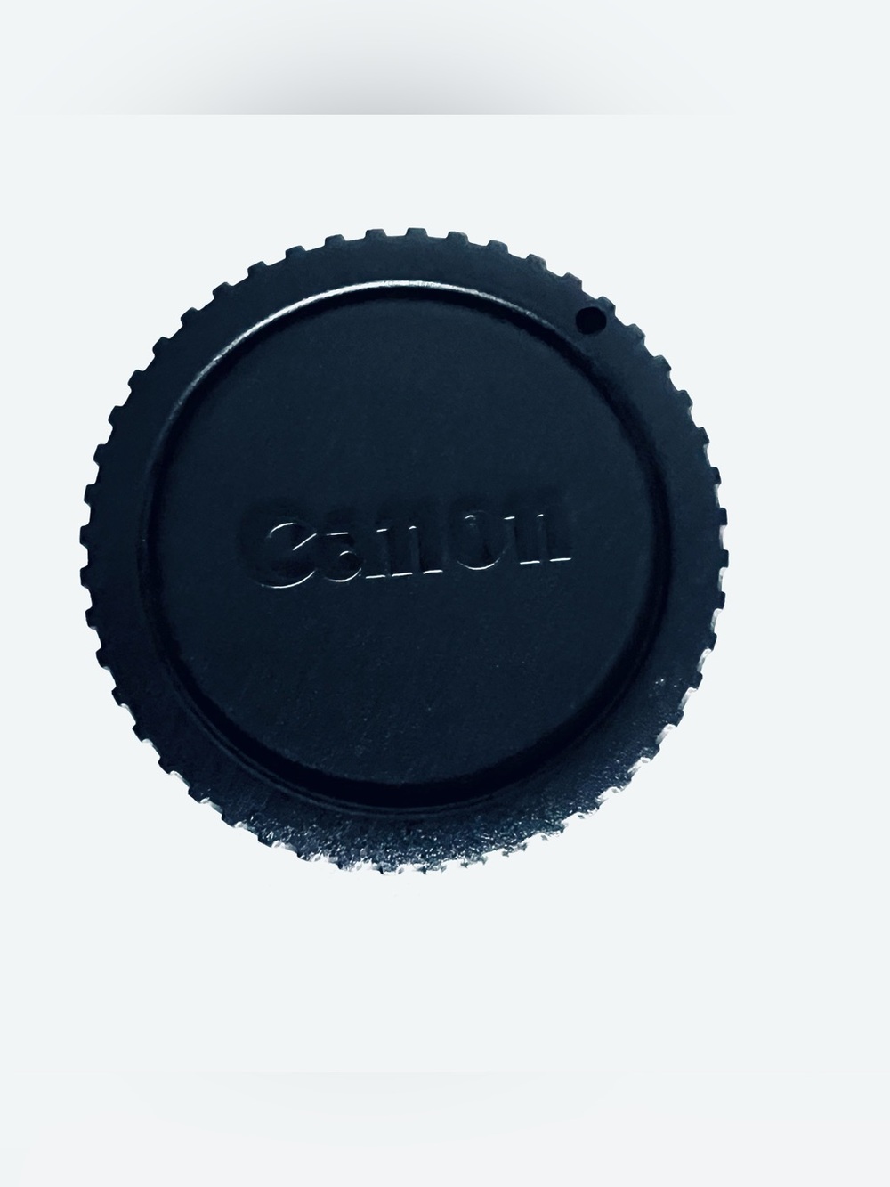 Canon Black Rear Lens Dust Cap with Grip Edge Original Conditions New